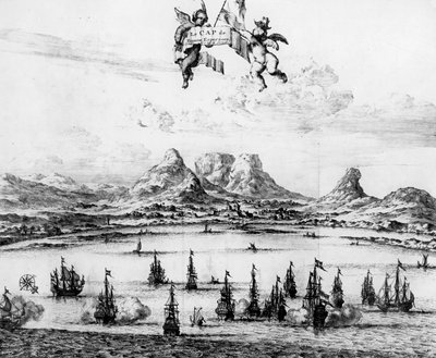 Il Capo di Buona Speranza, 1727 da Dutch School